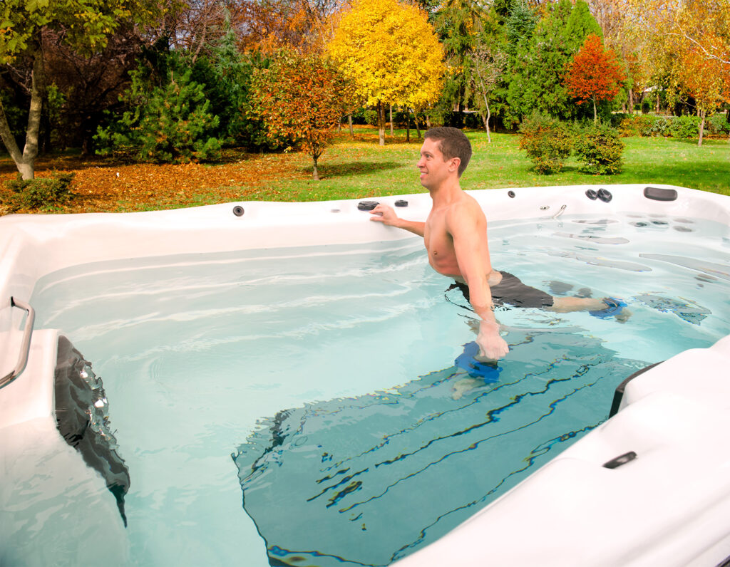 routine d'entraînement pour le spa de natation