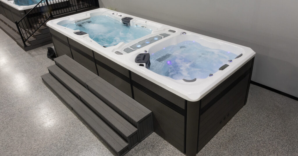 le plus grand spa de nage