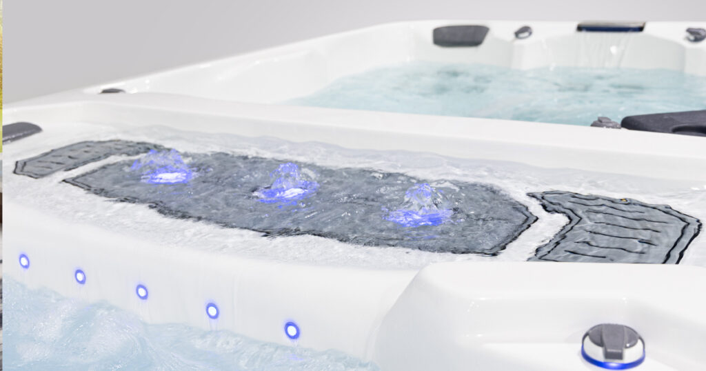Spa de piscine de 21 pieds