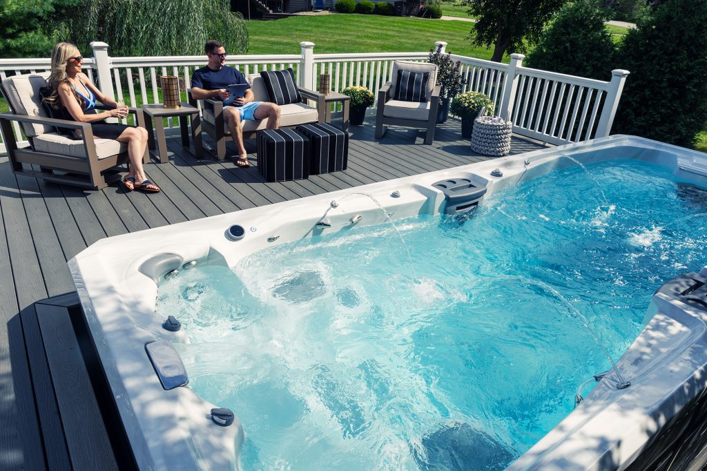 Idées d'aménagement de spa de nage