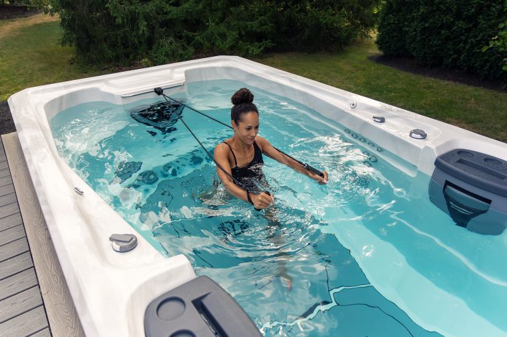 Idées d'exercices dans l'eau
