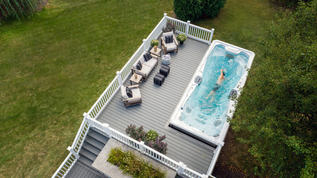 piscine d'entraînement à domicile