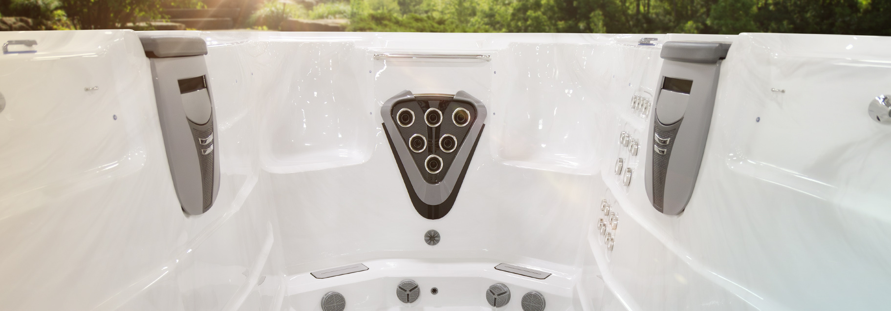 Challenger 15D avec spa de nage Temp+ Control