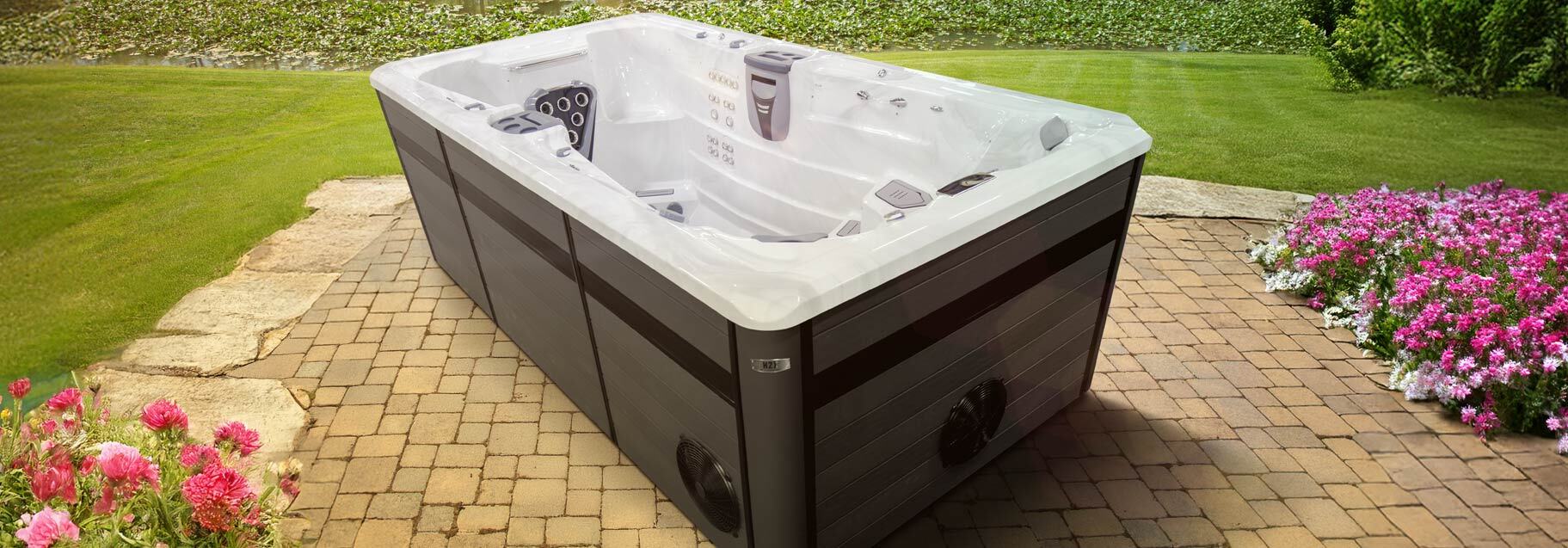 Challenger 15D avec spa de nage Temp+ Control