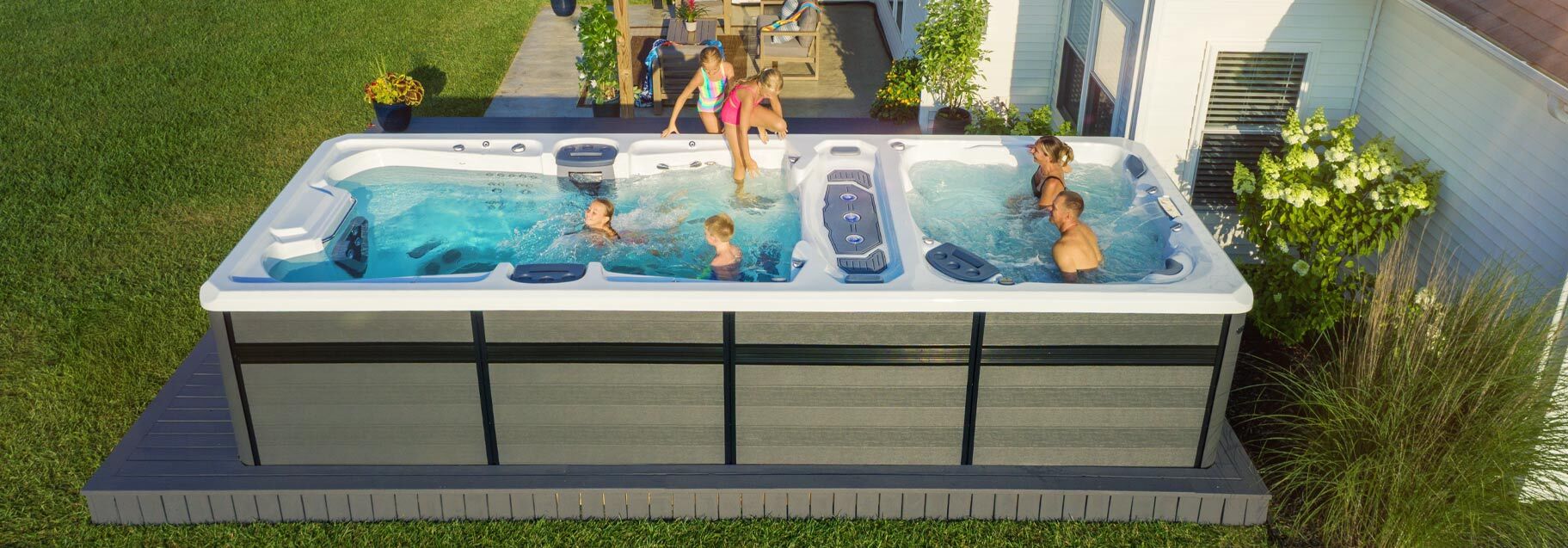 Spa de nage Trainer 21D