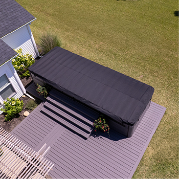 Une couverture MasterSpas sur mesure.