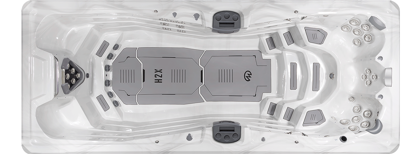 H2X Spa de nage Challenger 19 Deep MAX
