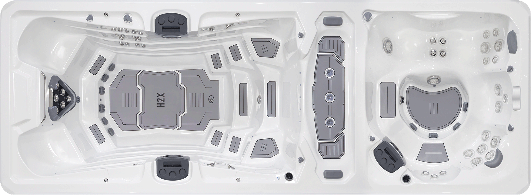 H2X Spa de nage Challenger 21 D