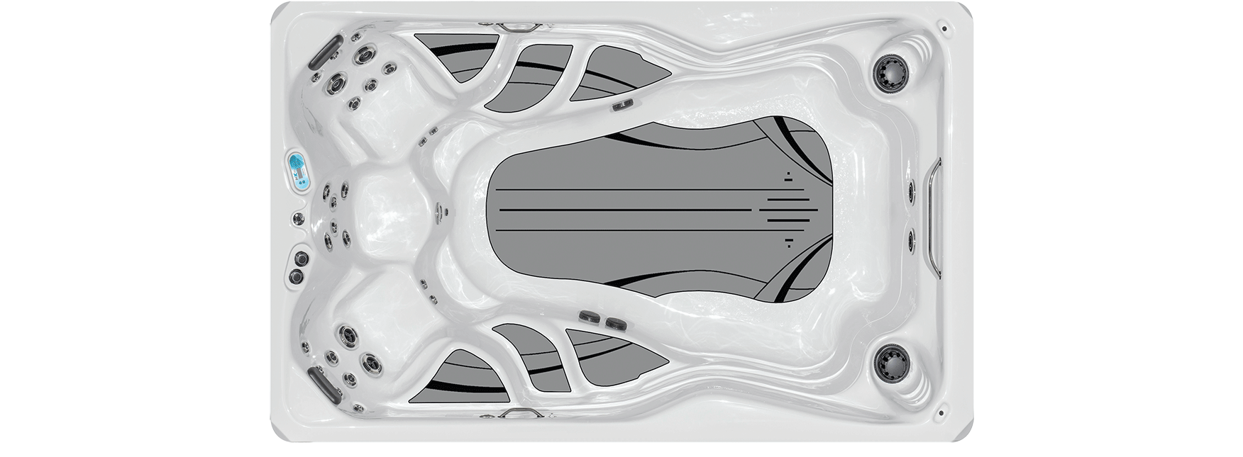 H2X Spa de nage Therapool 13