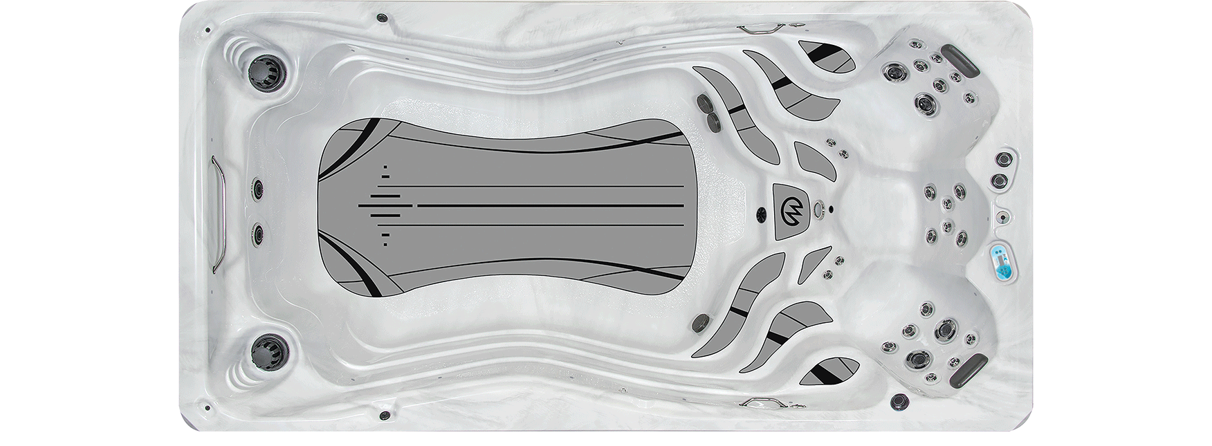 H2X Spa de nage Therapool 15